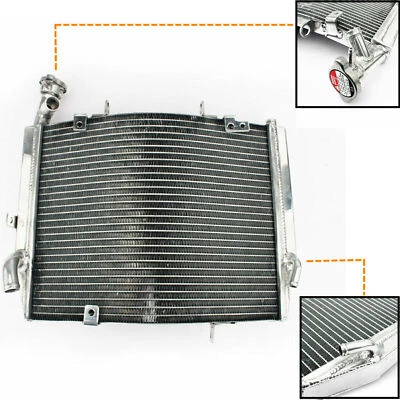 Radiador de água de alumínio T2100072/675R 2011 2012 para Triumph Daytona 675 06-12 - Imagem 1 de 4