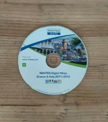 CD Navigation ITALIEN GRIECHENLAND 2011/2012 OPEL CD70 BMW MK1 MK2 MK3 MK4 - Bild 1 von 2