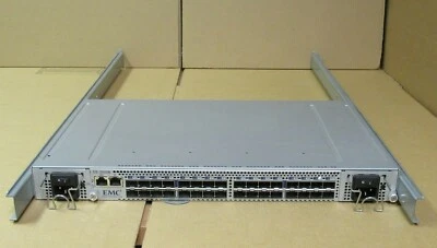 EMC DS-5000B Brocade 5000 4GB 24 Ports Active FC Fibre Channel Switch + Licenses - Image 1 of 4