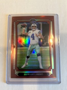 2019 Panini Legacy - Premium Edition Ruby Prizm #27 Dak Prescott /100