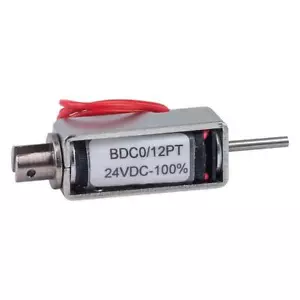 1x BDC0/12/24/C/PT, HE & BS BENSON DC Linear Pull/Thrust Solenoid, 24V DC 2W - Picture 1 of 1