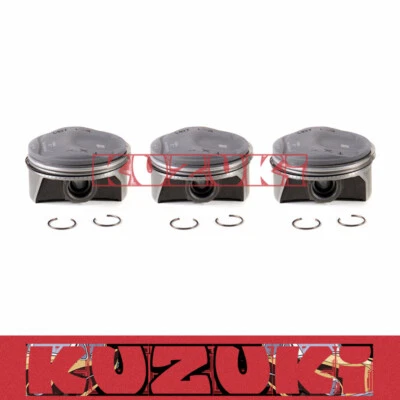3PCS 3.0T Forged Piston & Ring Assembly Fit For Porsche Macan 95B Panamera 970 — 第 1/4 张图片