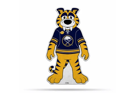 NEW BUFFALO SABRES PREMIUM MASCOT PENNANT FANION SHAPE CUT LICENSED Cover
