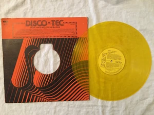 Mexico colored yellow vinyl 12" record Tulsa McLean Rock on Elvis - Imagen 1 de 3
