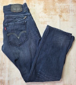 Jeans uomo Levis 514 32x30 vestibilità dritta inclinata nascosta tasche posteriori zip - Foto 1 di 17
