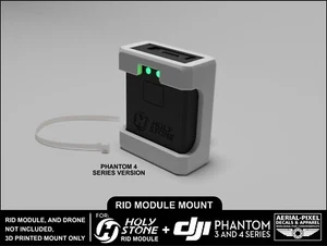 Modulo ID remoto Phantom 4, 3, 2 serie Holy Stone Mount-RID non incluso - Foto 1 di 10