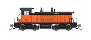 Broadway N-Scale 9306 EMD NW2 Switcher, MILW 668, Orange & Black, Paragon4 Sound - Picture 1 of 1