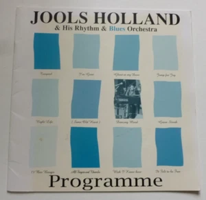 Jools Holland & Sus Rhythm & Blues Orquesta 1998 Tour Programa - Imagen 1 de 7