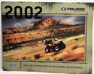 Vtg 2002 Pure POLARIS ATV's off-Road Vehicles parts apparel access. Catalogue - Bild 1 von 4