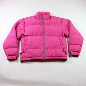 Browning Coat Women’s Small Pink Goose Down Puffer Jacket Quilted Packable READ - Picture 1 of 11