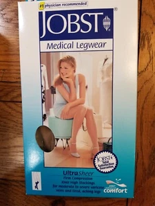 JOBST Ultrasheer Kniehoch Geschlossene Zehe 20-30mmHg Natur X-LARGE - Bild 1 von 3