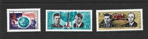 RUSSIA - 1974 COSMONAUTS' DAY - SCOTT 4175 TO 4177 - MNH - Foto 1 di 1