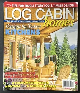 Log Cabin Homes Magazine July 2025 Design For Today’s Kitchens - Picture 1 of 1