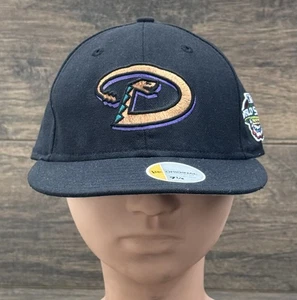 Gorra de Colección Arizona Diamondbacks Para Hombres 7-1/4 MLB Auténtica Serie Mundial 2001 - Imagen 1 de 8