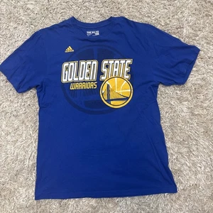 ADIDAS Men's (Size L) Golden State Warriors Short Sleeve NBA Baskteball T-Shirt - Picture 1 of 7
