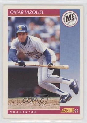 1992 Score Omar Vizquel #162 - Image 1 of 2