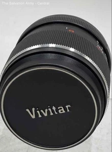 Vivitar Black Automatic Fixed Mount Lens Wide Angle 35mm F/1:2.8 For Konica Lens - Picture 1 of 6