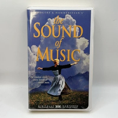 The Sound of Music VHS 1996 Video Tape Musical Movie VTG Clamshell Nearly New! - Image 1 of 4
