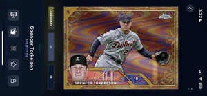 Topps Bunt 25 Digital - Legendary Spencer Torkelson Cc25 Gold Gilded Wave - Bild 1 von 1