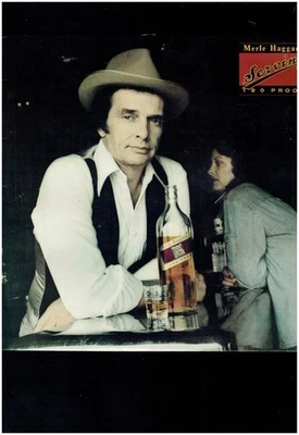 MERLE HAGGARD SERVING 190 PROOF 1979 VINYL  ALBUM - Image 1 of 2