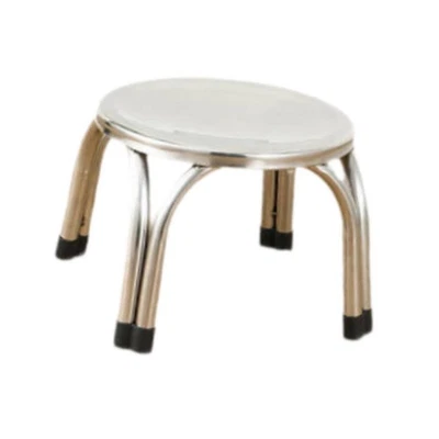 Stacking Stool Stainless Steel Round Stool for Indoor Outdoor Classroom Home - Image 1 of 2