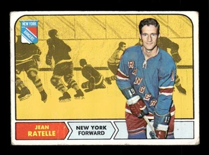 1968-69 Topps #77 Jean Ratelle - LOW GRADE SET FILL - Bild 1 von 2