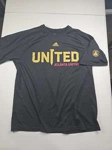 Camiseta de fútbol Atlanta United mediana negra camiseta gráfica - Imagen 1 de 3