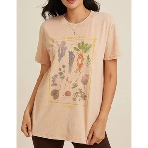 Maurices Harry Potter Herbology Oversized Fit Graphic Tee size XXL - Picture 1 of 5