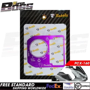 CNC Switch Starter Engine Cover Protector Purple For PCX160 2021-24, GIORNO125 - Picture 1 of 7
