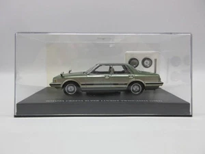 1/43 Dism Toyota Cresta Super Lucent Twincam24 1982 Miniaturauto grün - Bild 1 von 3