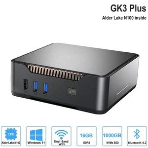 Mini PC Gaming Computer Intel Alder Lake N95 Celeron 1TB NVMe Windows 11 Pro - Picture 1 of 13