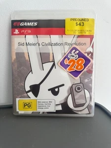 Sid Meier's Civilization Revolution Playstation 3 Game - EB Games case  - Picture 1 of 3