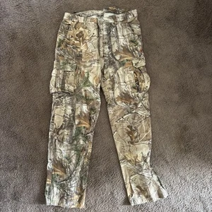 Game Winner Realtree Camo Cargo Pants Men Size L Loose Deer Hunting - Picture 1 of 7