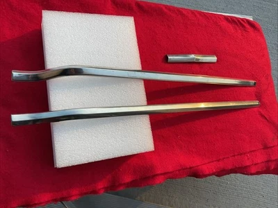 1965, 1966, Ford Galaxie “500” Hood Lip Trim Molding - 3-pc - Original - Image 1 of 4