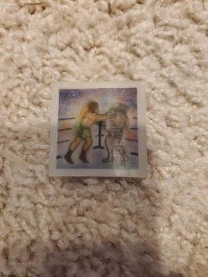 Tarjeta de acción de movimiento mágico vintage 7-11 Rocky Marciano rara Foto 1 de 2