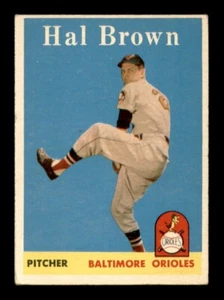 1958 Topps Set Break # 381 Hal Brown VG *OBGcards* - Bild 1 von 2