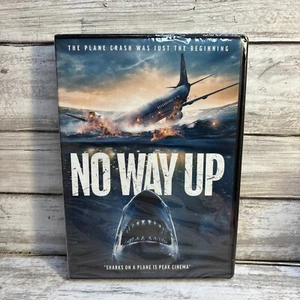 New! No Way Up (DVD 2024) Sealed Sharks On A Plane Just Enough BITE Peak Cinema - Picture 1 of 4