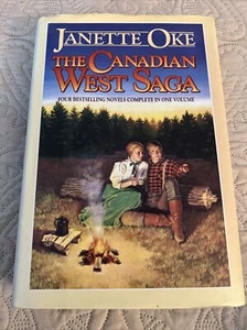 Janette Oke The Canadian West Saga, 4 Novels Complete In One Volume HC/DJ. #183 - Picture 1 of 8