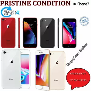 Apple iPhone 7 32GB 128GB 256GB Unlocked All Colours Refurbished 4G Smartphone - Picture 1 of 5