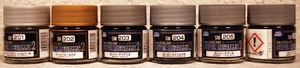 Mr. Hobby Gunze Mr. Super Metallic 2 10ml 6 Farben zur Auswahl