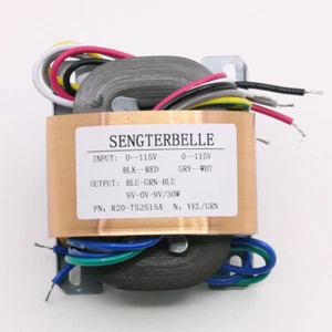 Transformador de cobre 30VA R-core para preamplificador / auriculares / dac / amplificador / phono - Imagen 1 de 11