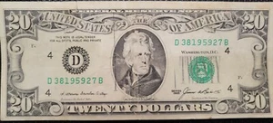 Classic 1985 Series Cleveland Circulated Good Condition $20 Dollar Note - Bild 1 von 4