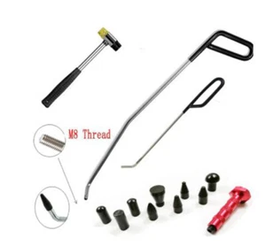 Kit de reparación de carrocería automática de ventanas y particiones PDR, con 9 piezas, herramientas de reparación de automóviles - Imagen 1 de 5