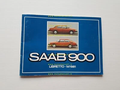 SAAB 900 1981 Manuale Uso Manutenzione Libretto Istruzioni originale - Immagine 1 di 4