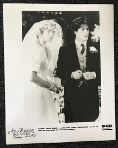 PUBLICITY PHOTOGRAPH - from FOUR WEDDINGS AND A FUNERAL(b) (1994) - Anna Cha... - Picture 1 of 1
