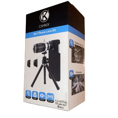 Camkix 4 в 1 телефон объектив набор в коробке для сотового телефона Samsung S7/S7 - Изображение 1 из 4