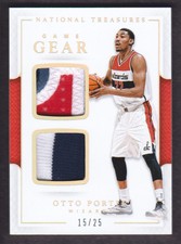 2016-17 National Treasures Game Gear Duals Patch #15 Otto Porter 15/25