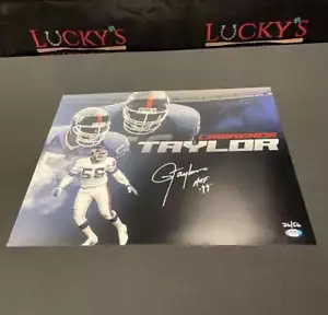 Lawrence Taylor Signed Auto 16x20 Photo Comp LE /56 PSA COA HOF 99 Giants - Picture 1 of 3