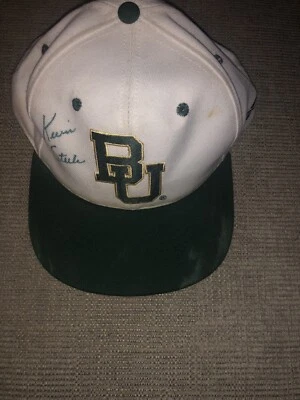 De colección Baylor University Bears Snapback Sombrero De Colección Años 90 AUTÓGRAFO KEVIN STEELE Foto 1 de 4