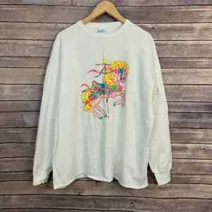 Vintage Carousel Horse Pullover (Size: OS)